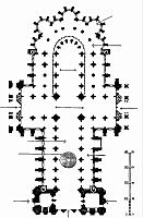 Chartres, Cathedrale, Plan (2)